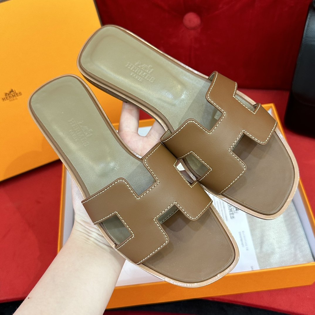 Hermès Sandals Swift Oran - Image 7