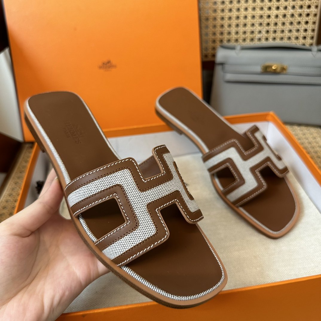 Hermès Sandals Swift Oran - Image 7