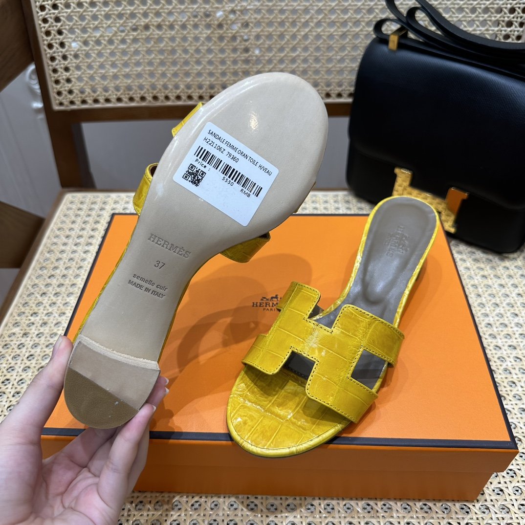 Hermès Croco Sandal's - Image 2