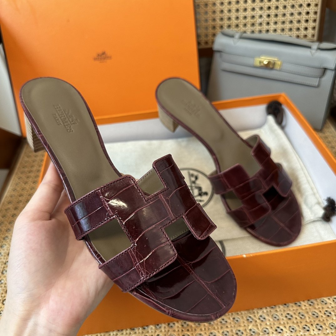 Hermès Croco Sandal's - Image 2