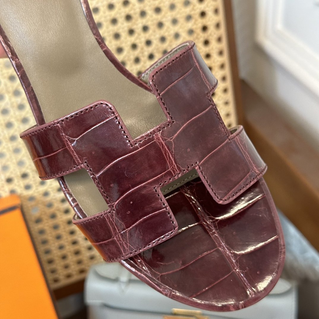 Hermès Croco Sandal's - Image 3