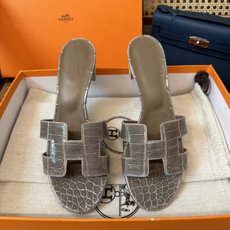 Hermès Croco Sandal’s
