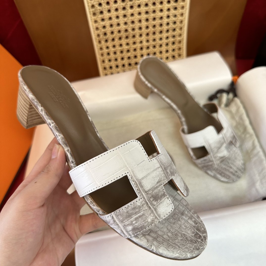 Hermès Croco Sandal's - Image 5