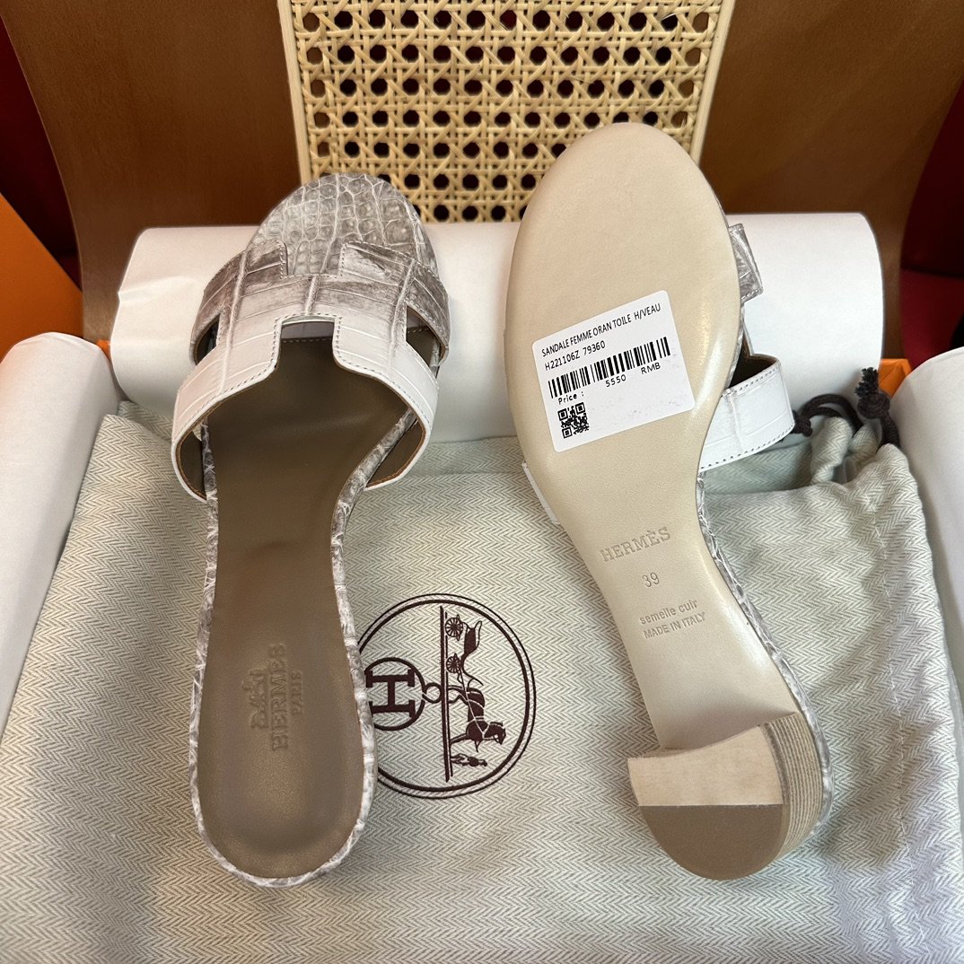 Hermès Croco Sandal's - Image 2