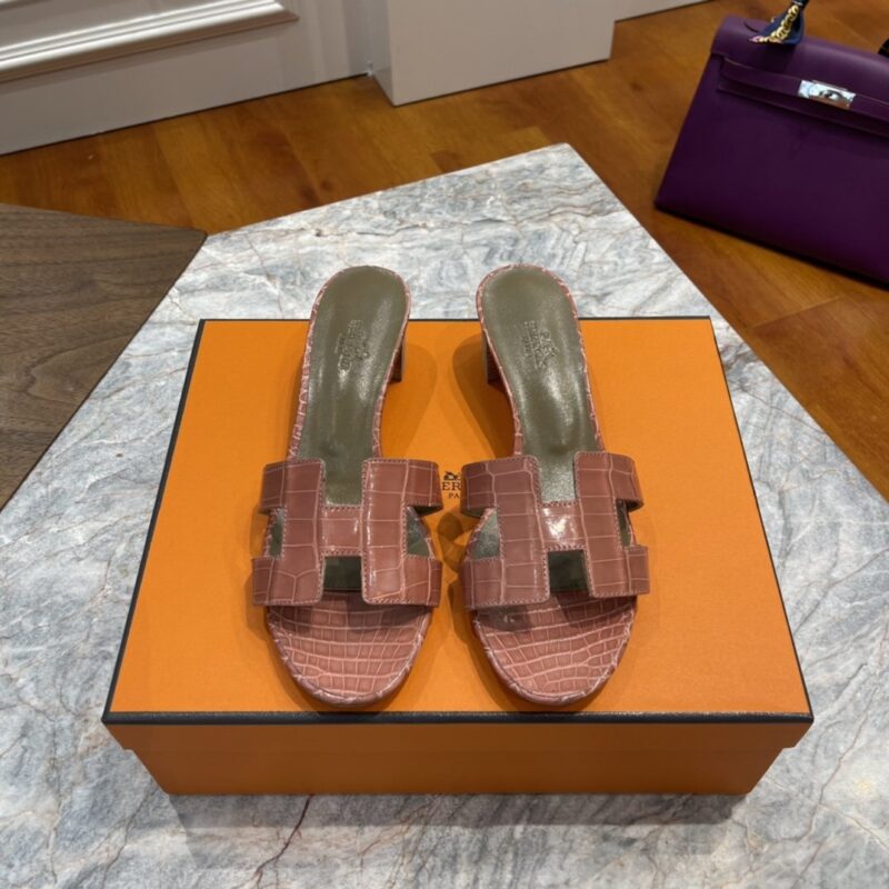 Hermès Croco Sandal’s