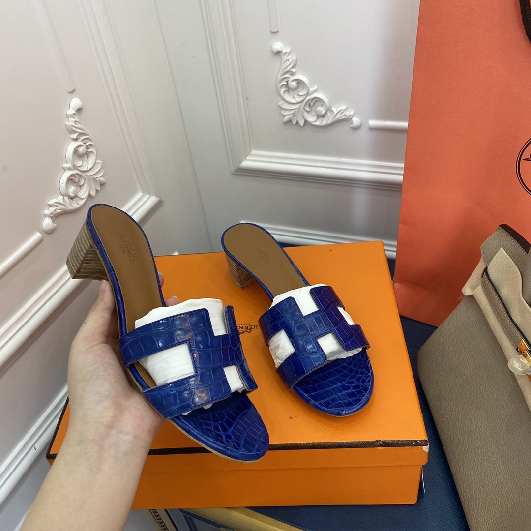 Hermès Croco Sandal's - Image 4