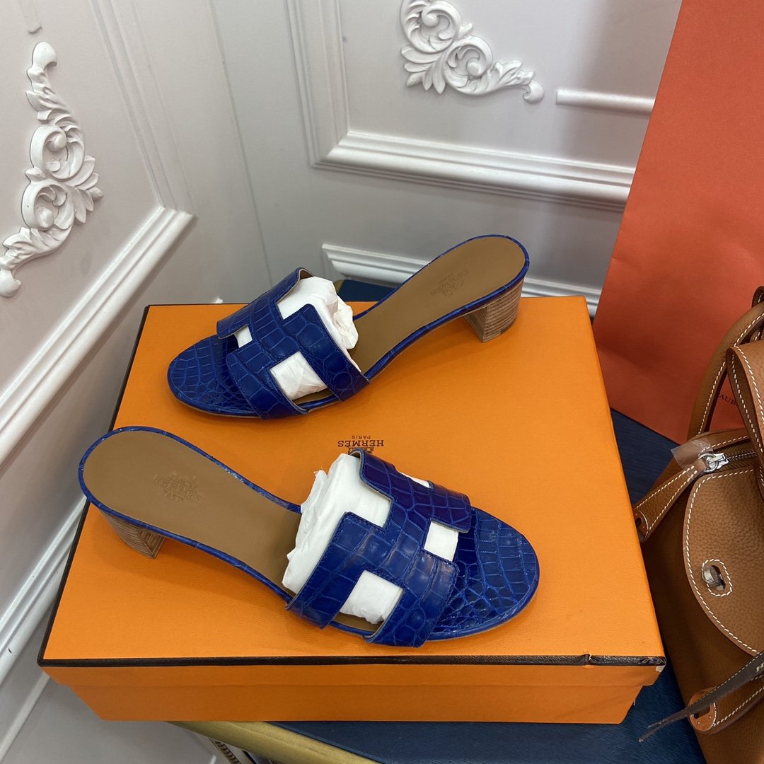 Hermès Croco Sandal's - Image 5