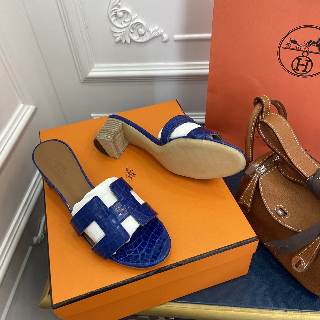 Hermès Croco Sandal's - Image 6
