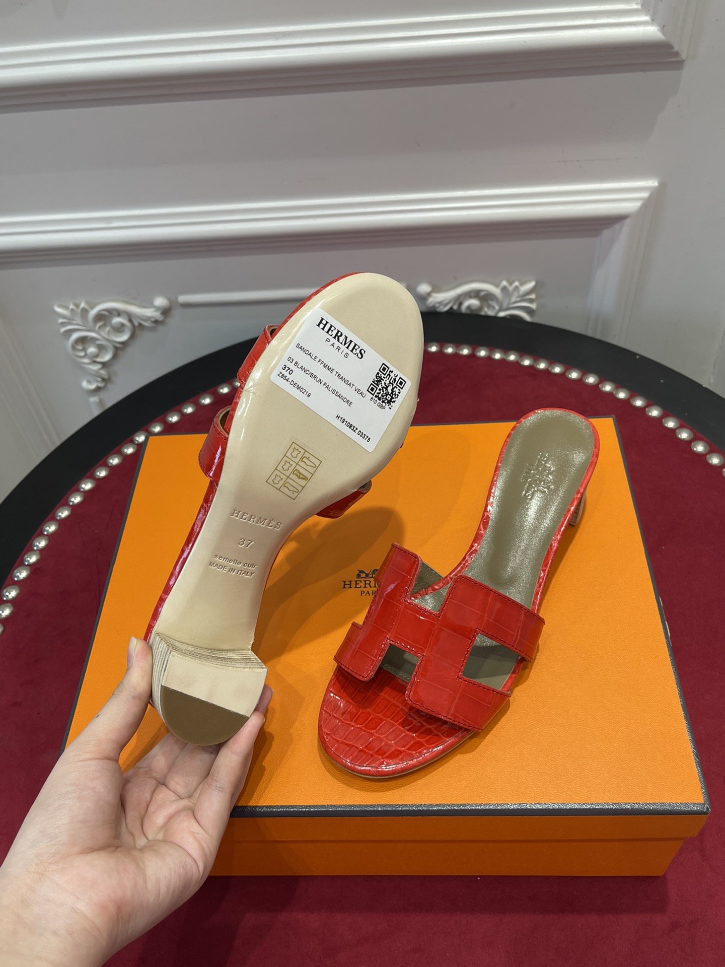 Hermès Croco Sandal's - Image 2