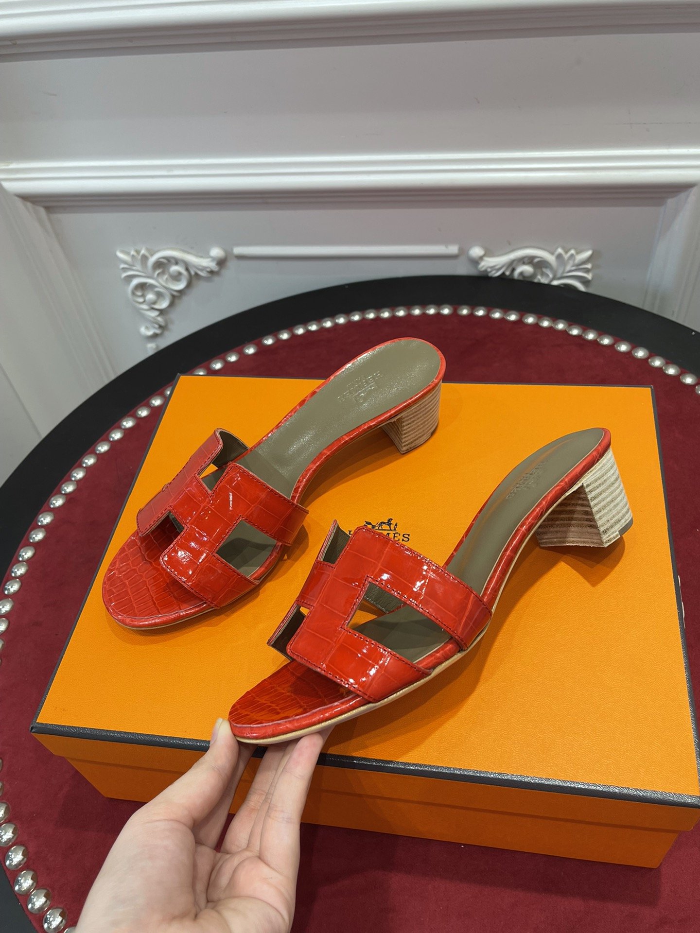 Hermès Croco Sandal's - Image 3