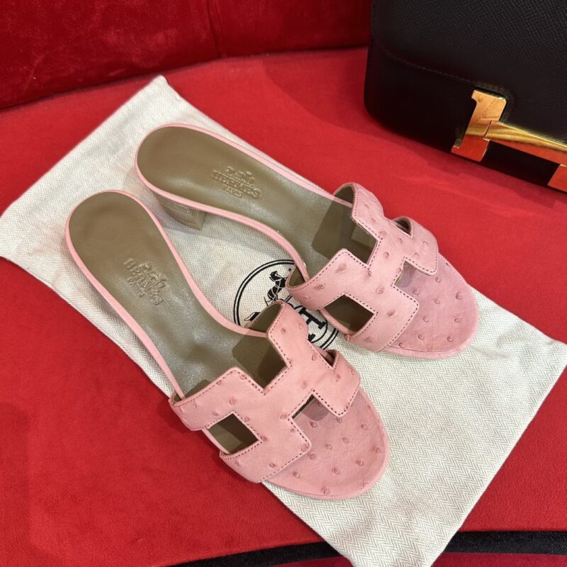 Hermès Ostrich Sandal’s