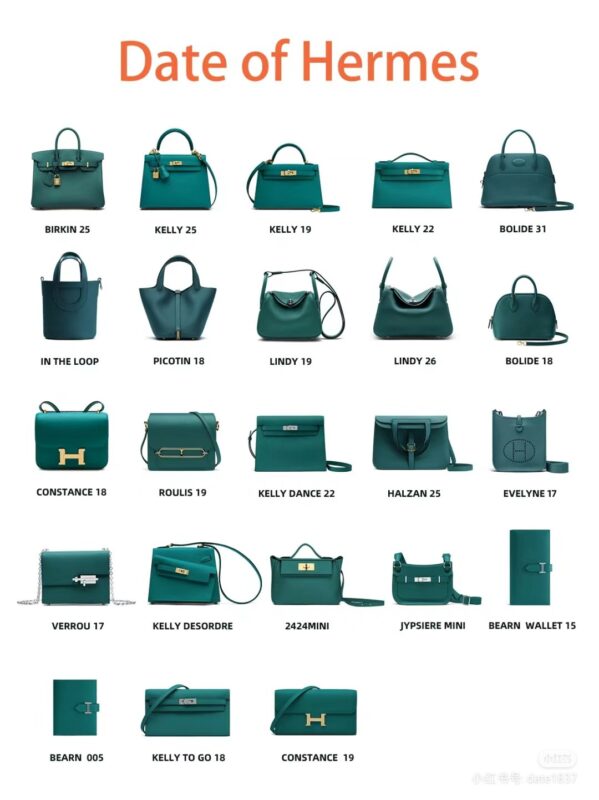 vert bosphore color hermes bags
