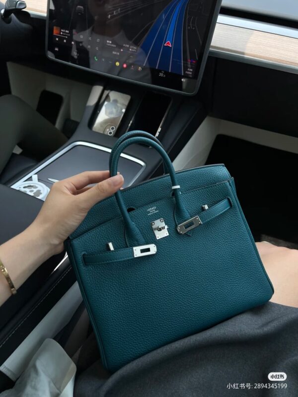 birkin 25 togo vert bosphore