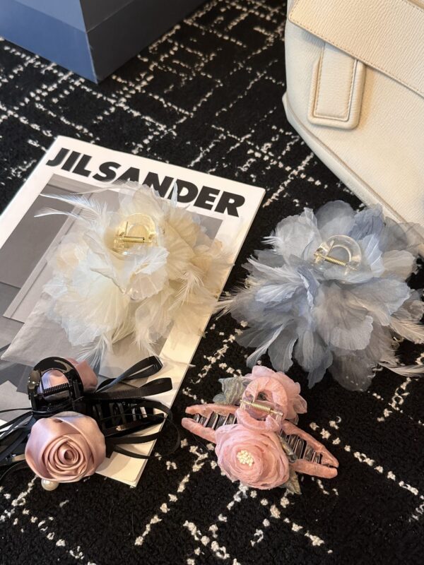 hair clips accessories prada chanel pada celine miu miu 2024