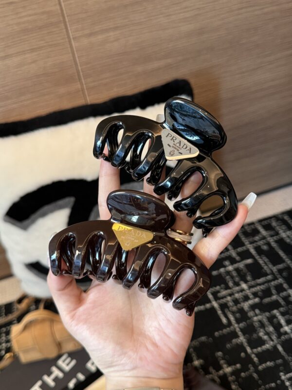 hair clips accessories prada chanel pada celine miu miu 2024