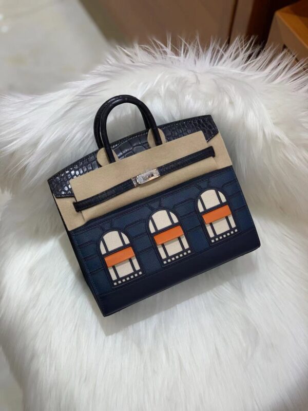Limited Edition Birkin Faubourg 20 Blue Madame