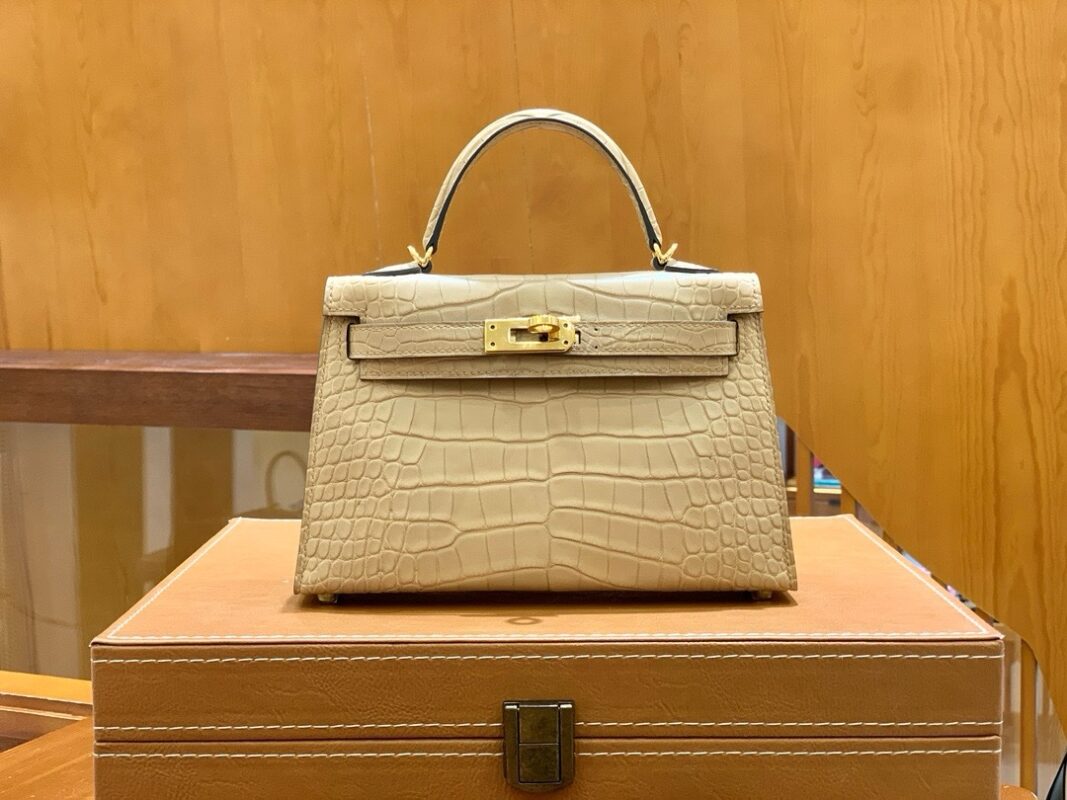 Mini Kelly Croco