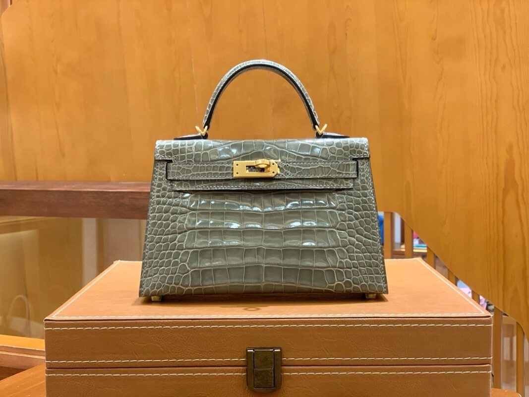 Mini Kelly Croco