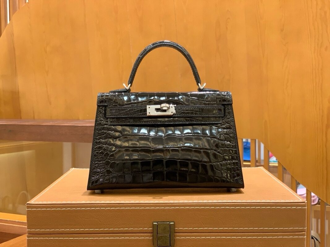 Mini Kelly Croco