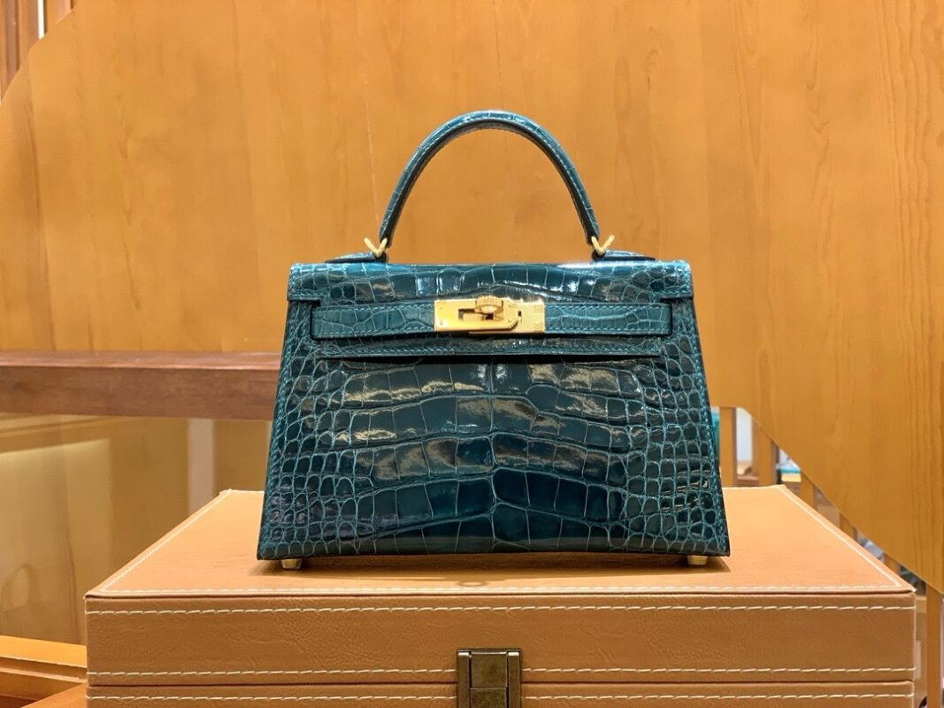 Mini Kelly Croco