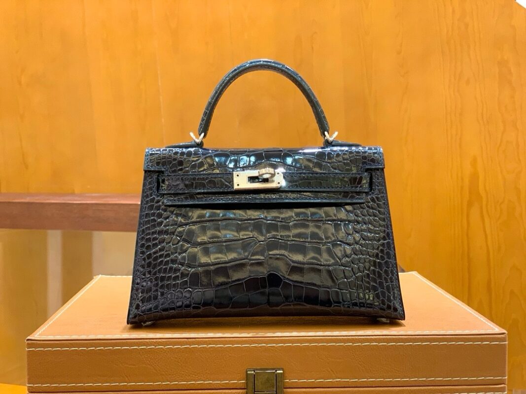 Mini Kelly Croco