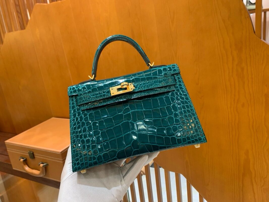 Mini Kelly Croco