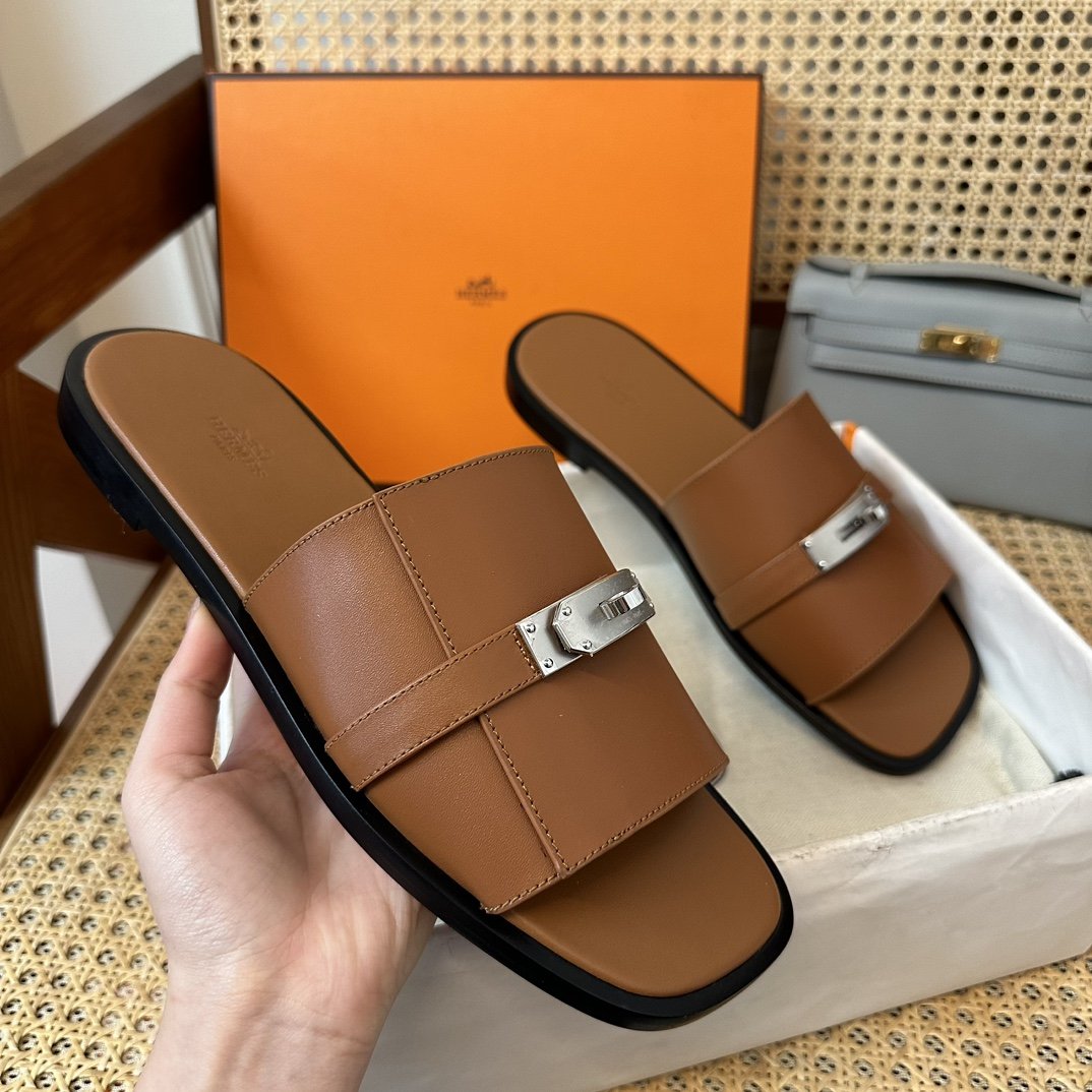 Hermès Kelly Sandals - Image 8