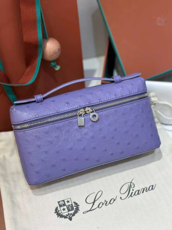 loro Piana 19 ostrich