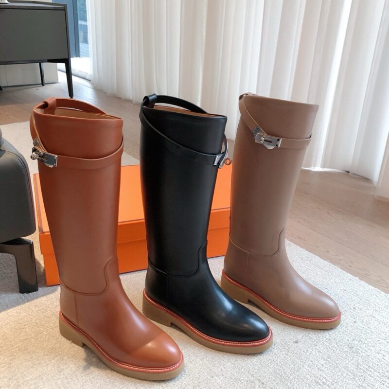 Hermes Kelly  boots 2024 shoes