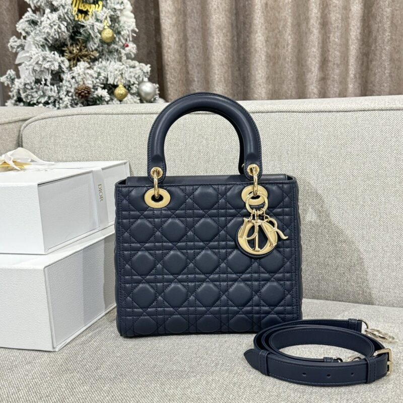 Lady Dior 24 Dark Blue
