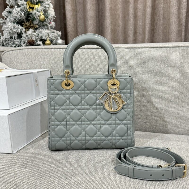 Lady Dior 24 Rock Gray