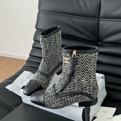 Chanel boots authentic quality replica 2025