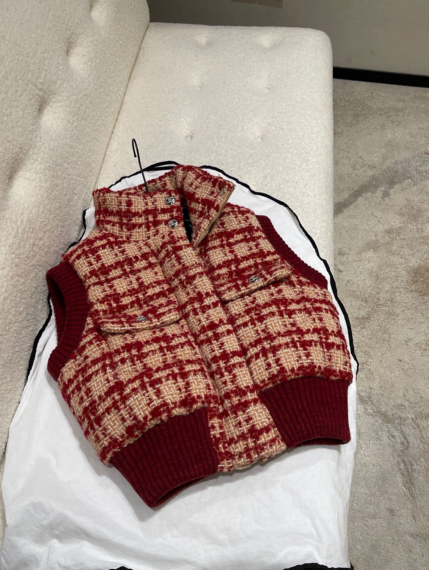 img_9112 Chanel tweed jacket authentic quality replica 2025 - Image 1