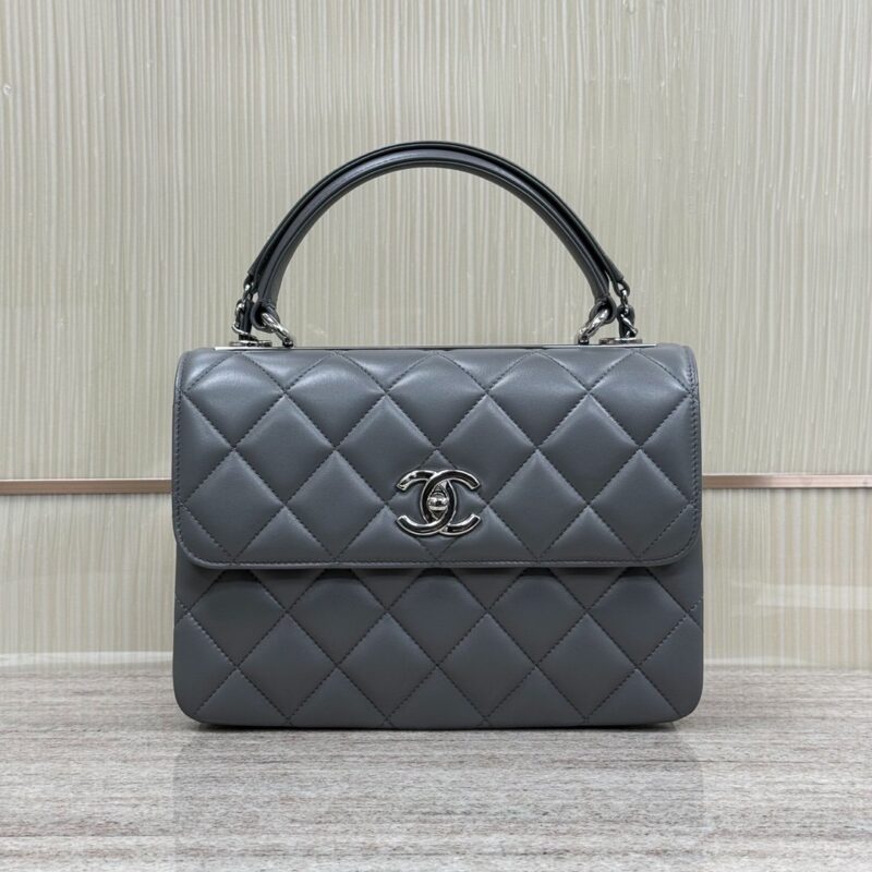 Chanel trendy cc bag 2025 authentic quality grey