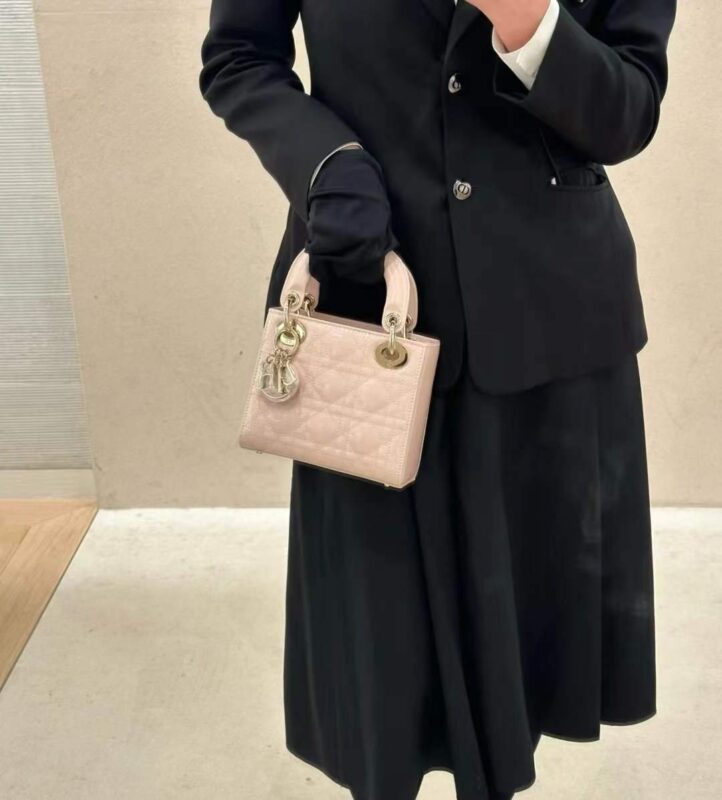 Mini Lady Dior Bag Lambskin | DIOR authentic quality 2025