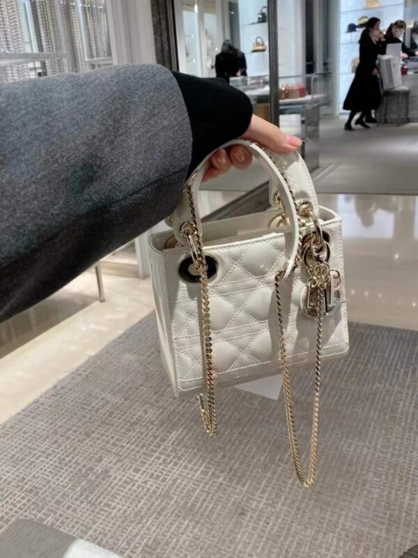 Mini Lady Dior Bag Lambskin | DIOR authentic quality 2025
