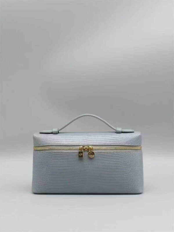 loro piana extra pocket 19 lizard leather authentic quality dear