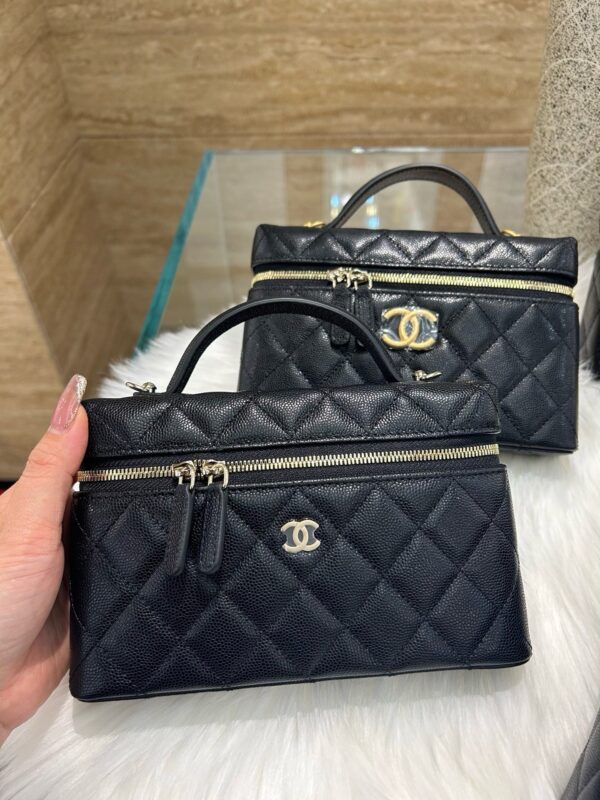 Chanel c25 lp bag authentic quality 2025 lambskin and caviar leather