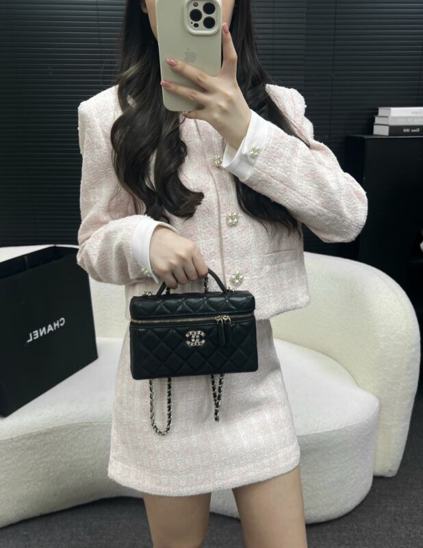 Chanel c25 lp bag authentic quality 2025 caviar leather