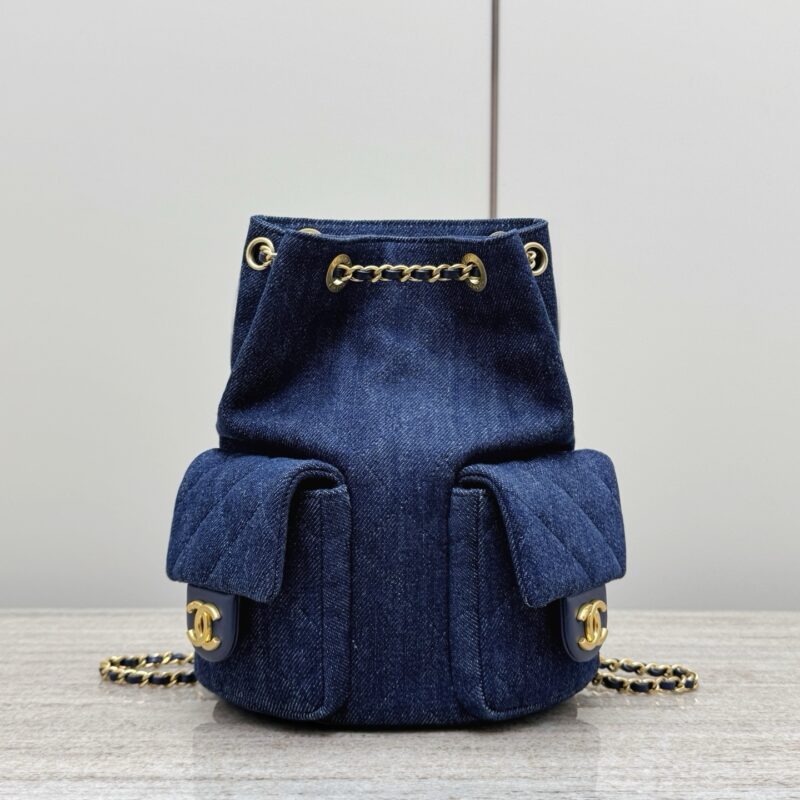 Chanel cc25 denim bag authentic quality 2025