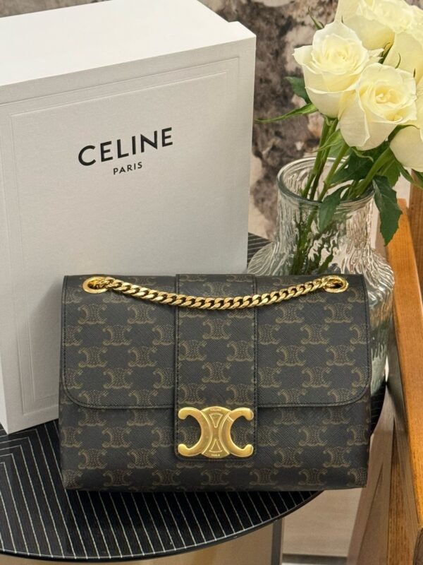Celine besace triumph  authentic quality bag 2025