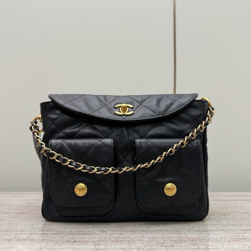 Chanel black  bag 25cc handbag  authentic quality 2025