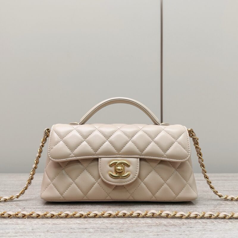 Chanel beige bag 25cc handbag  authentic quality 2025
