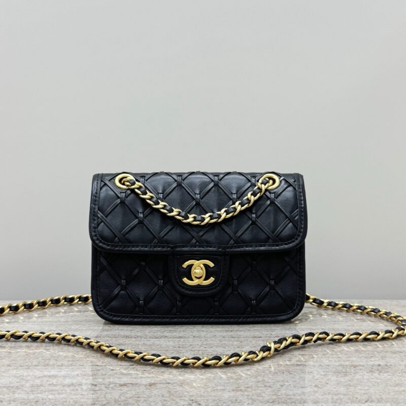 Chanel cc25 black bag authentic quality 2025