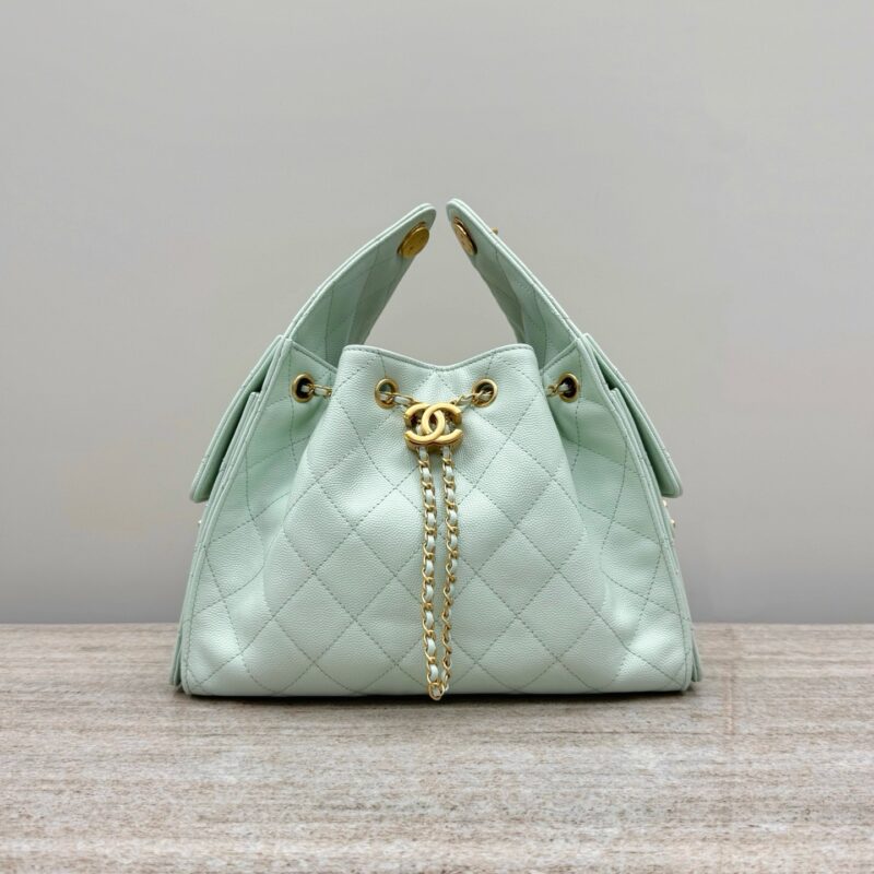Chanel cc25 mint hobo bag authentic quality 2025