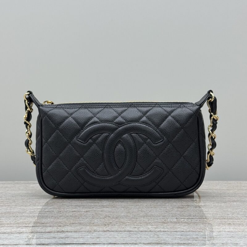 Chanel cc25 black  bag authentic quality 2025