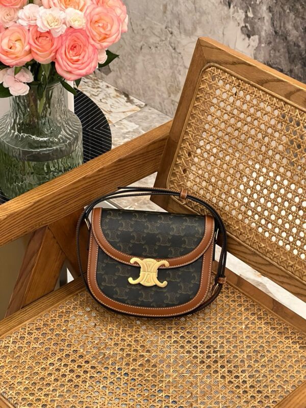 Celine  Triomphe Canvas and Calfskin 2025