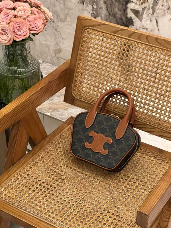 Celine Mini Triomphe Canvas 2025