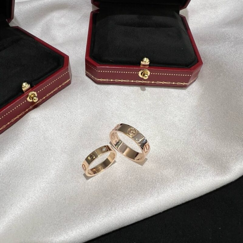 Cartier couple rings