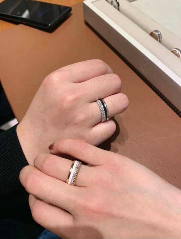 Boucheron couple rings